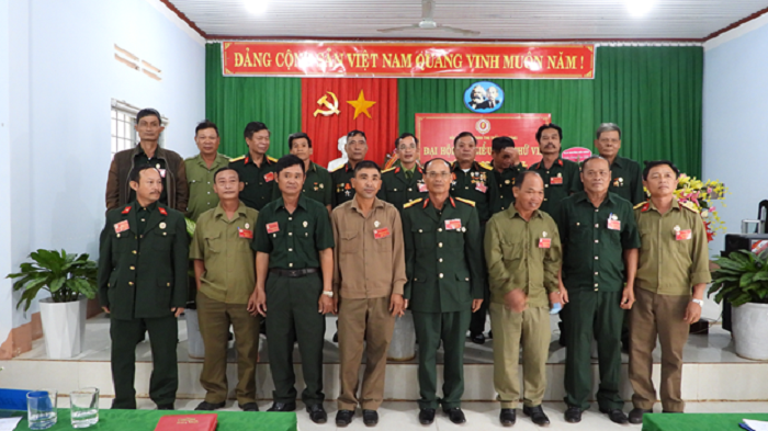 Đại hội điểm Hội Cựu Chiến binh thị trấn Ea Drăng